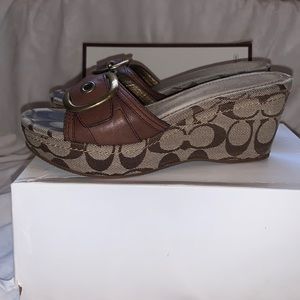 Woman’s coach sandal